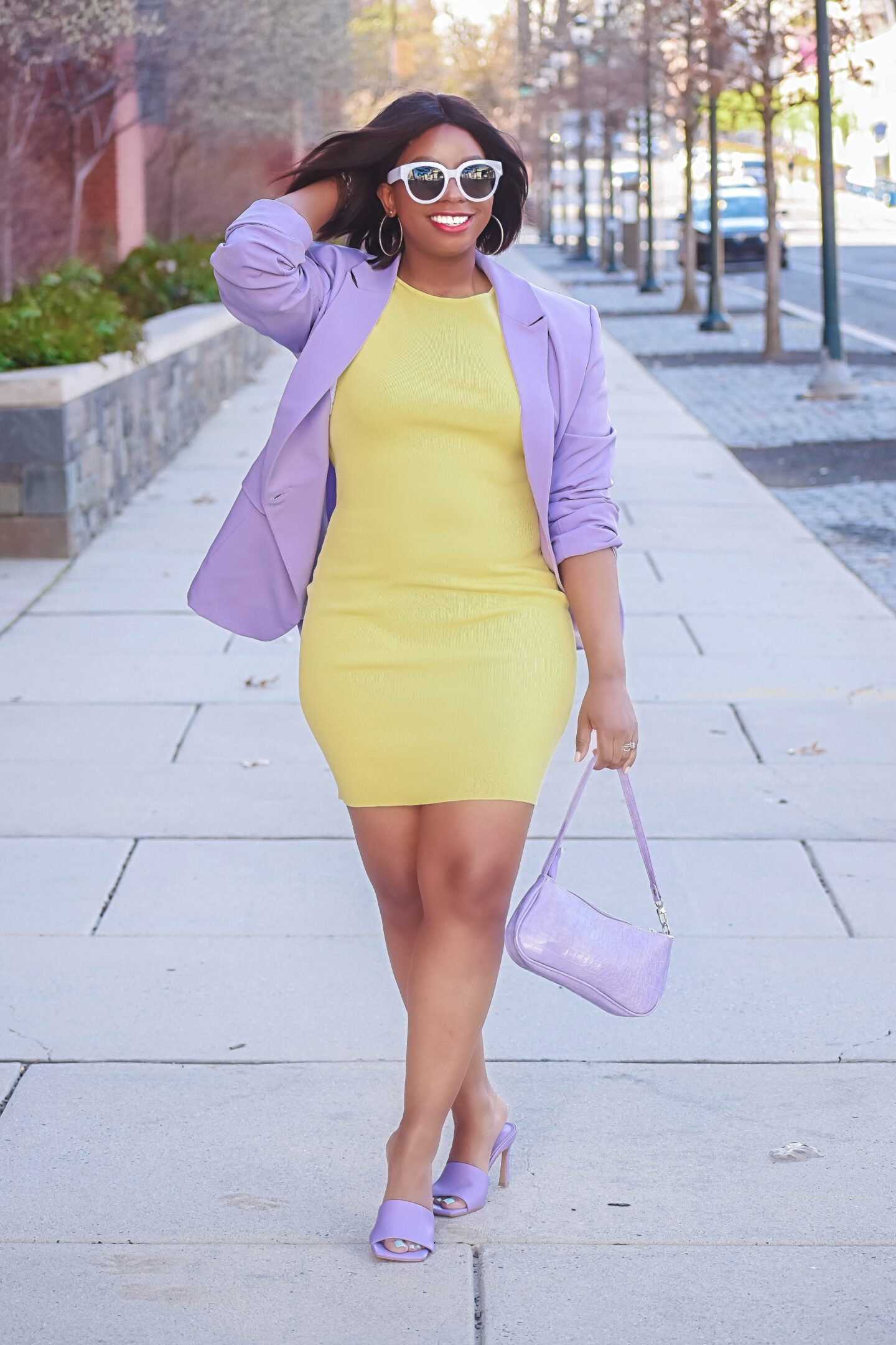 Lilac and Yellow: How to Wear Two of Spring’s It Colors